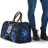 Maori Matariki Manaia Travel Bag Maori Kowhaiwhai Pattern Galaxy