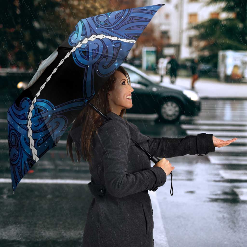 Maori Matariki Manaia Umbrella Maori Kowhaiwhai Pattern Galaxy