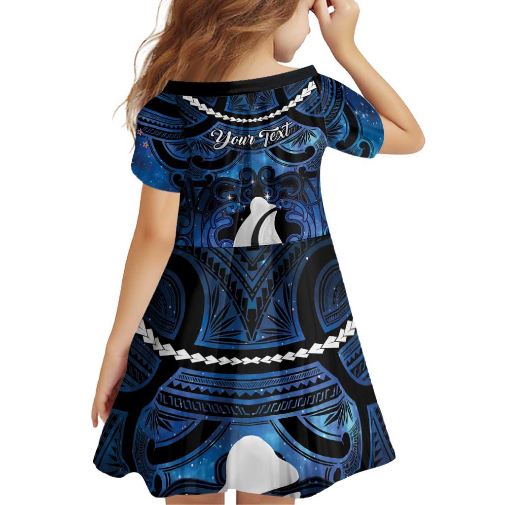 Personalized Maori Matariki Hei Matau Family Matching Tank Maxi Dress and Hawaiian Shirt Maori Kowhaiwhai Pattern Galaxy LT01 - Polynesian Pride