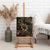 Indonesian Batik Pattern Vintage Brown Canvas Wall Art