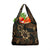 Indonesian Batik Pattern Vintage Brown Grocery Bag