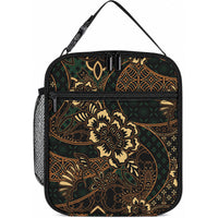 Indonesian Batik Pattern Vintage Brown Lunch Bag