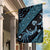 Indonesia Batik Pattern Garden Flag Blue Version