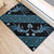 Indonesia Batik Pattern Rubber Doormat Blue Version