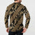 Indonesia Batik Pattern Button Sweatshirt Gold Version
