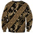 Indonesia Batik Pattern Sweatshirt Gold Version