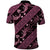 Indonesia Batik Pattern Polo Shirt Pink Version