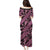 Indonesia Batik Pattern Puletasi Pink Version