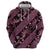 Indonesia Batik Pattern Zip Hoodie Pink Version