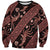 Indonesia Batik Pattern Sweatshirt Red Version
