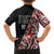 Aotearoa Toitu Te Tiriti Family Matching Off The Shoulder Long Sleeve Dress and Hawaiian Shirt Honour The Treaty New Zealand