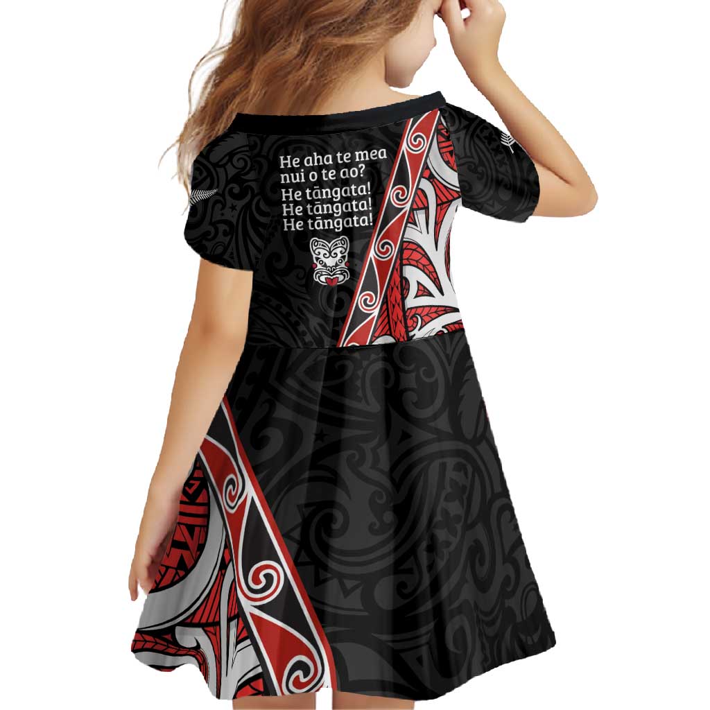 Aotearoa Toitu Te Tiriti Family Matching Off Shoulder Maxi Dress and Hawaiian Shirt Honour The Treaty New Zealand LT01 - Polynesian Pride