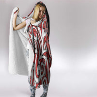 Aotearoa Toitu Te Tiriti Hooded Blanket Honour The Treaty New Zealand LT01 - Polynesian Pride