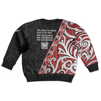 Aotearoa Toitu Te Tiriti Kid Ugly Christmas Sweater Honour The Treaty New Zealand LT01 - Polynesian Pride