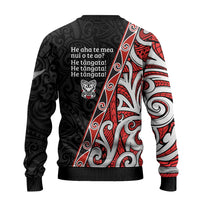 Aotearoa Toitu Te Tiriti Ugly Christmas Sweater Honour The Treaty New Zealand LT01 - Polynesian Pride