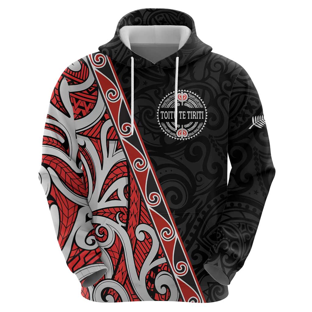 Aotearoa Toitu Te Tiriti Zip Hoodie Honour The Treaty New Zealand LT01 - Polynesian Pride