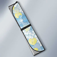 Anthurium Plumeria Lei Pastel Auto Sun Shade Blue Hawaiian Splendid Palaka