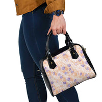 Anthurium Plumeria Lei Pastel Shoulder Handbag Orange Hawaiian Splendid Palaka
