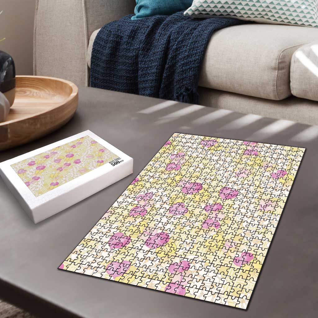 Anthurium Plumeria Lei Pastel Puzzle Yellow Hawaiian Splendid Palaka
