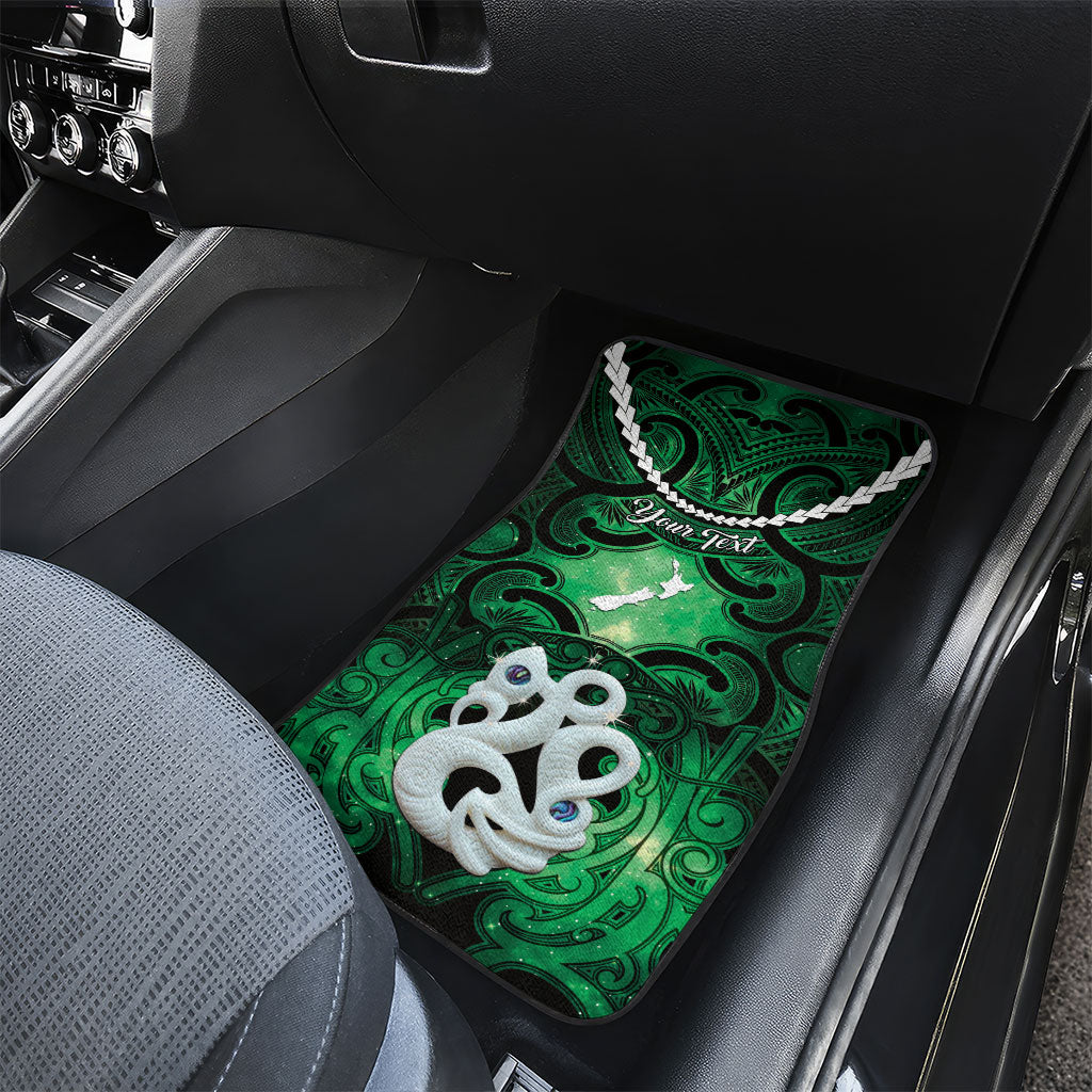 Personalised Maori Matariki Manaia Kakariki Car Mats Maori Kowhaiwhai Pattern Galaxy