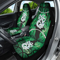 Maori Matariki Manaia Kakariki Car Seat Cover Maori Kowhaiwhai Pattern Galaxy
