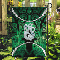 Maori Matariki Manaia Kakariki Garden Flag Maori Kowhaiwhai Pattern Galaxy