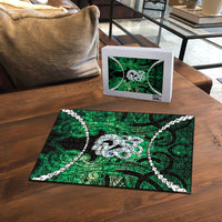 Maori Matariki Manaia Kakariki Puzzle Maori Kowhaiwhai Pattern Galaxy