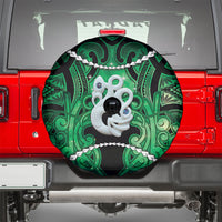 Maori Matariki Manaia Kakariki Spare Tire Cover Maori Kowhaiwhai Pattern Galaxy