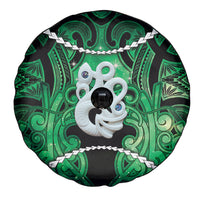Maori Matariki Manaia Kakariki Spare Tire Cover Maori Kowhaiwhai Pattern Galaxy