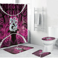Maori Matariki Manaia Mawhero Bathroom Set Maori Kowhaiwhai Pattern Galaxy