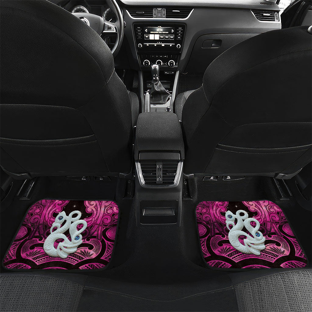 Personalised Maori Matariki Manaia Mawhero Car Mats Maori Kowhaiwhai Pattern Galaxy