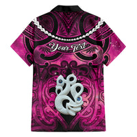 Personalised Maori Matariki Manaia Mawhero Family Matching Mermaid Dress and Hawaiian Shirt Maori Kowhaiwhai Pattern Galaxy LT01 - Polynesian Pride