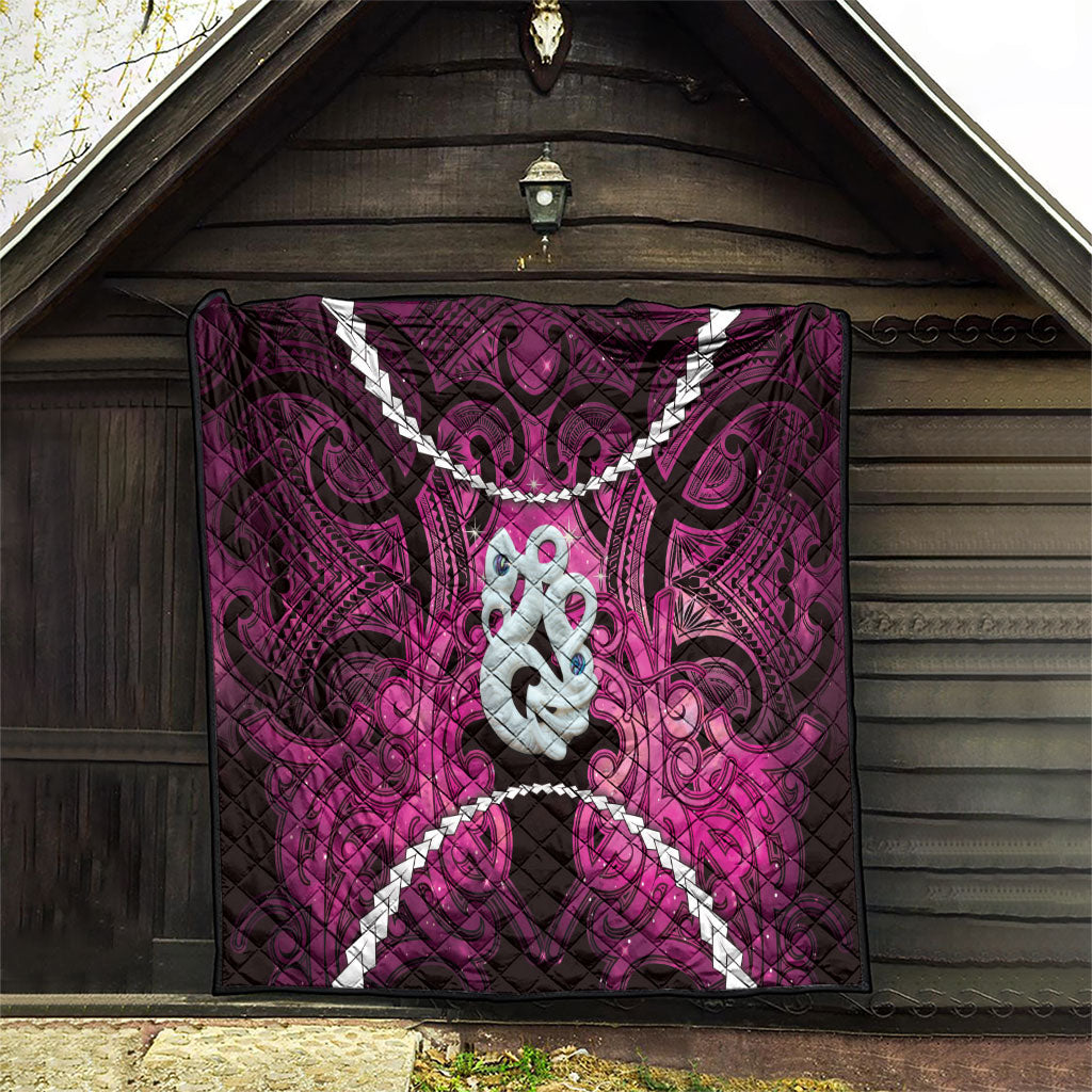 Maori Matariki Manaia Mawhero Quilt Maori Kowhaiwhai Pattern Galaxy