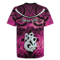 Personalised Maori Matariki Manaia Mawhero Rugby Jersey Maori Kowhaiwhai Pattern Galaxy