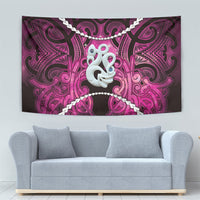 Maori Matariki Manaia Mawhero Tapestry Maori Kowhaiwhai Pattern Galaxy