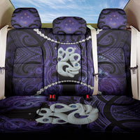 Maori Matariki Manaia Waiporoporo Back Car Seat Cover Maori Kowhaiwhai Pattern Galaxy