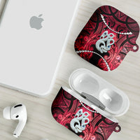 Maori Matariki Manaia Whero AirPods Case Maori Kowhaiwhai Pattern Galaxy
