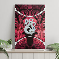 Maori Matariki Manaia Whero Canvas Wall Art Maori Kowhaiwhai Pattern Galaxy