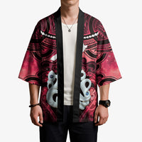 Personalised Maori Matariki Manaia Whero Kimono Maori Kowhaiwhai Pattern Galaxy