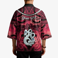 Personalised Maori Matariki Manaia Whero Kimono Maori Kowhaiwhai Pattern Galaxy