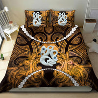Maori Matariki Manaia Kowhai Bedding Set Maori Kowhaiwhai Pattern Galaxy