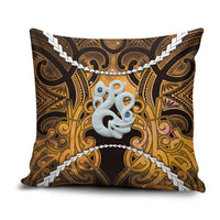 Maori Matariki Manaia Kowhai Pillow Cover Maori Kowhaiwhai Pattern Galaxy