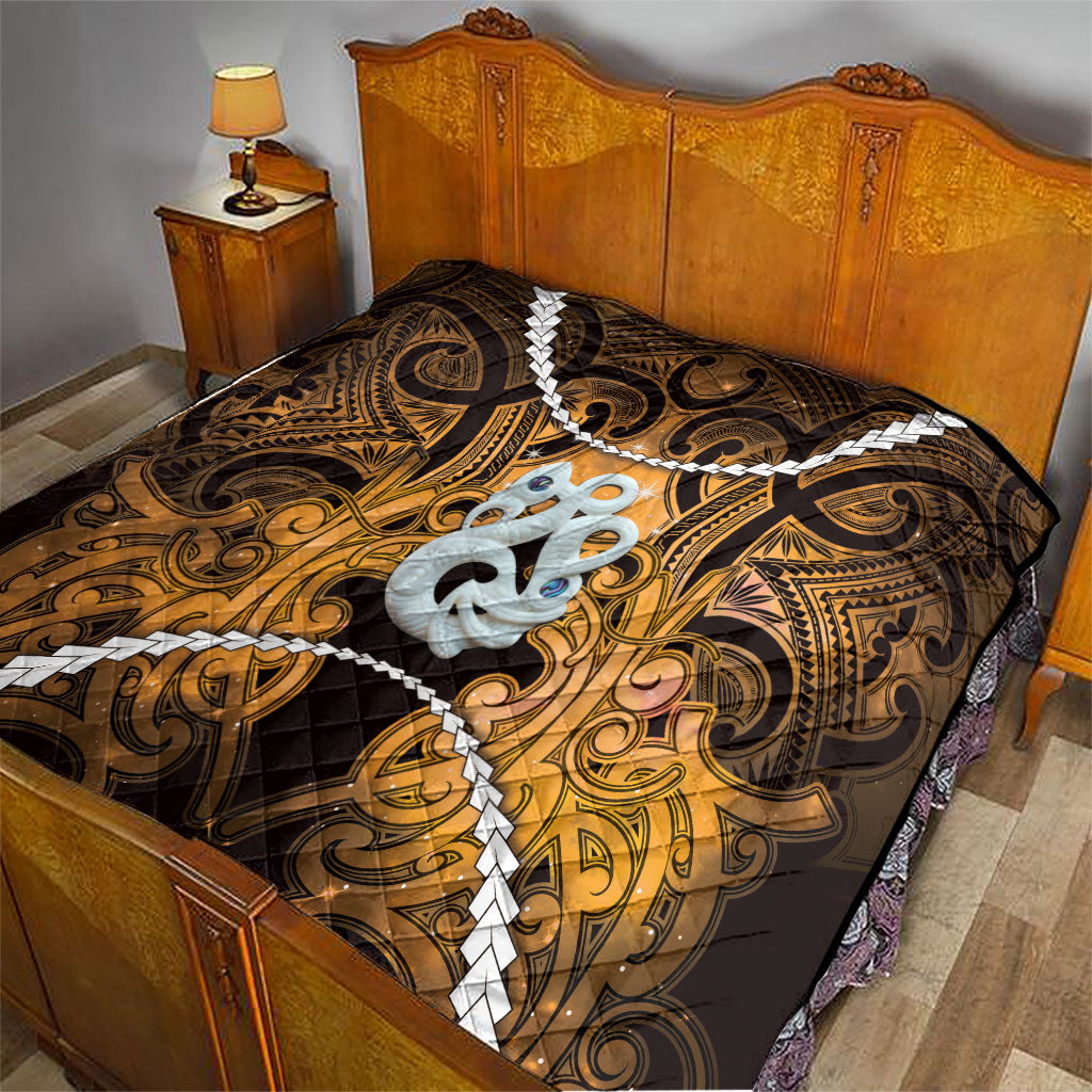 Maori Matariki Manaia Kowhai Quilt Maori Kowhaiwhai Pattern Galaxy
