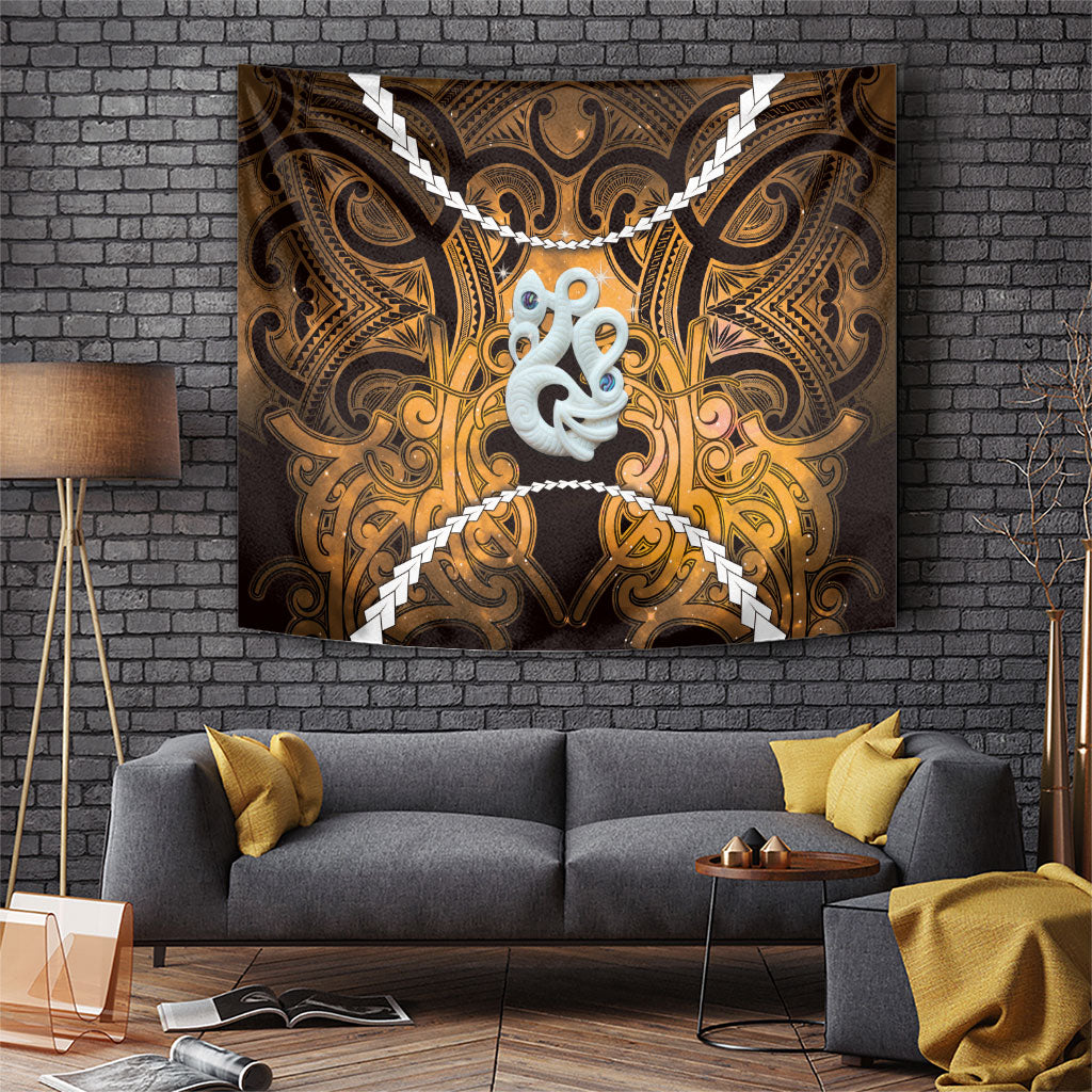 Maori Matariki Manaia Kowhai Tapestry Maori Kowhaiwhai Pattern Galaxy