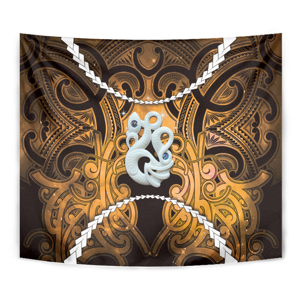 Maori Matariki Manaia Kowhai Tapestry Maori Kowhaiwhai Pattern Galaxy