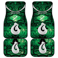 Personalised Maori Matariki Hei Matau Kakariki Car Mats Maori Kowhaiwhai Pattern Galaxy