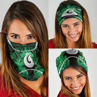 Maori Matariki Hei Matau Kakariki Neck Gaiter Maori Kowhaiwhai Pattern Galaxy
