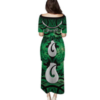 Personalised Maori Matariki Hei Matau Kakariki Puletasi Maori Kowhaiwhai Pattern Galaxy