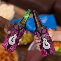 Personalised Maori Matariki Hei Matau Mawhero 4 in 1 Can Cooler Tumbler Maori Kowhaiwhai Pattern Galaxy
