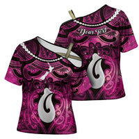 Personalised Maori Matariki Hei Matau Mawhero Cross Shoulder Shirt Maori Kowhaiwhai Pattern Galaxy